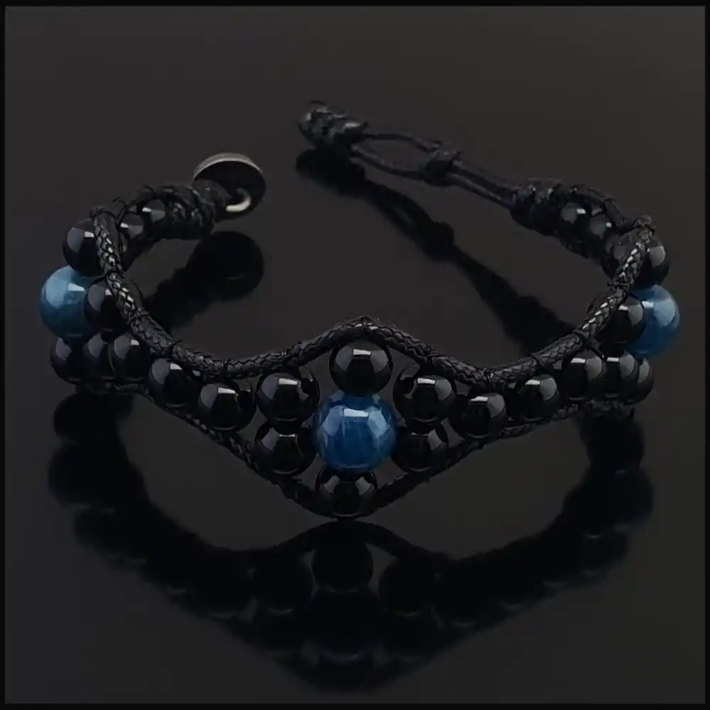 Apatit ve Akik Taşı Bohem Bileklik