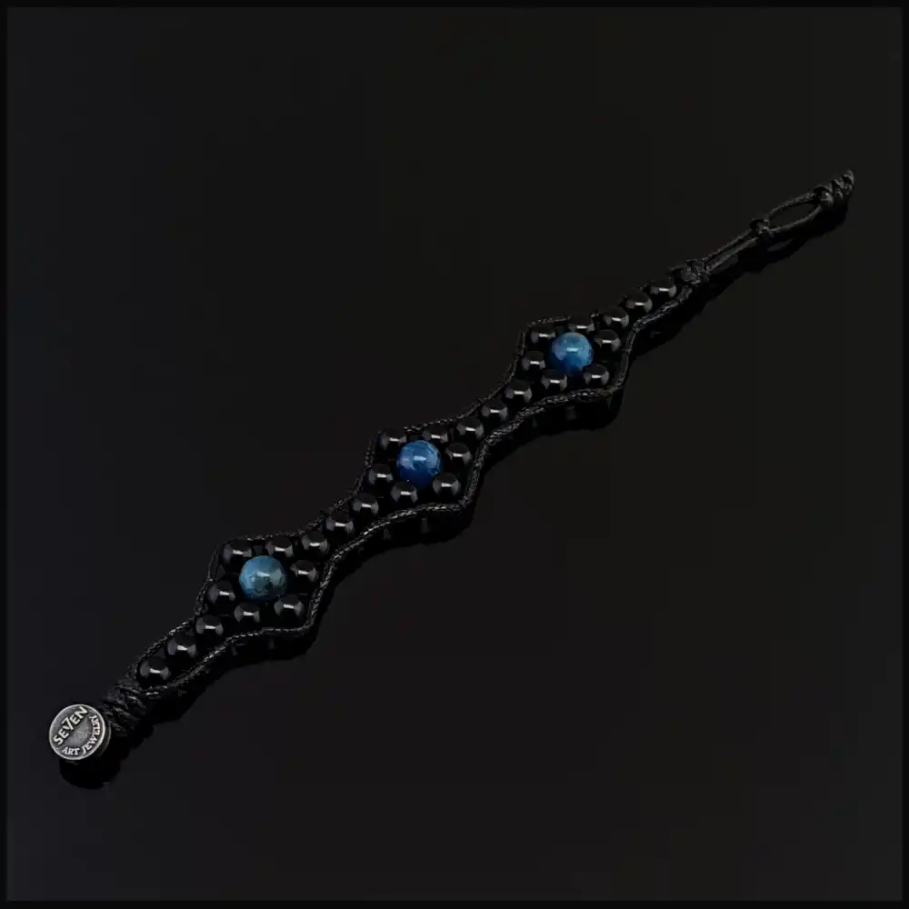 Apatit ve Akik Taşı Bohem Bileklik