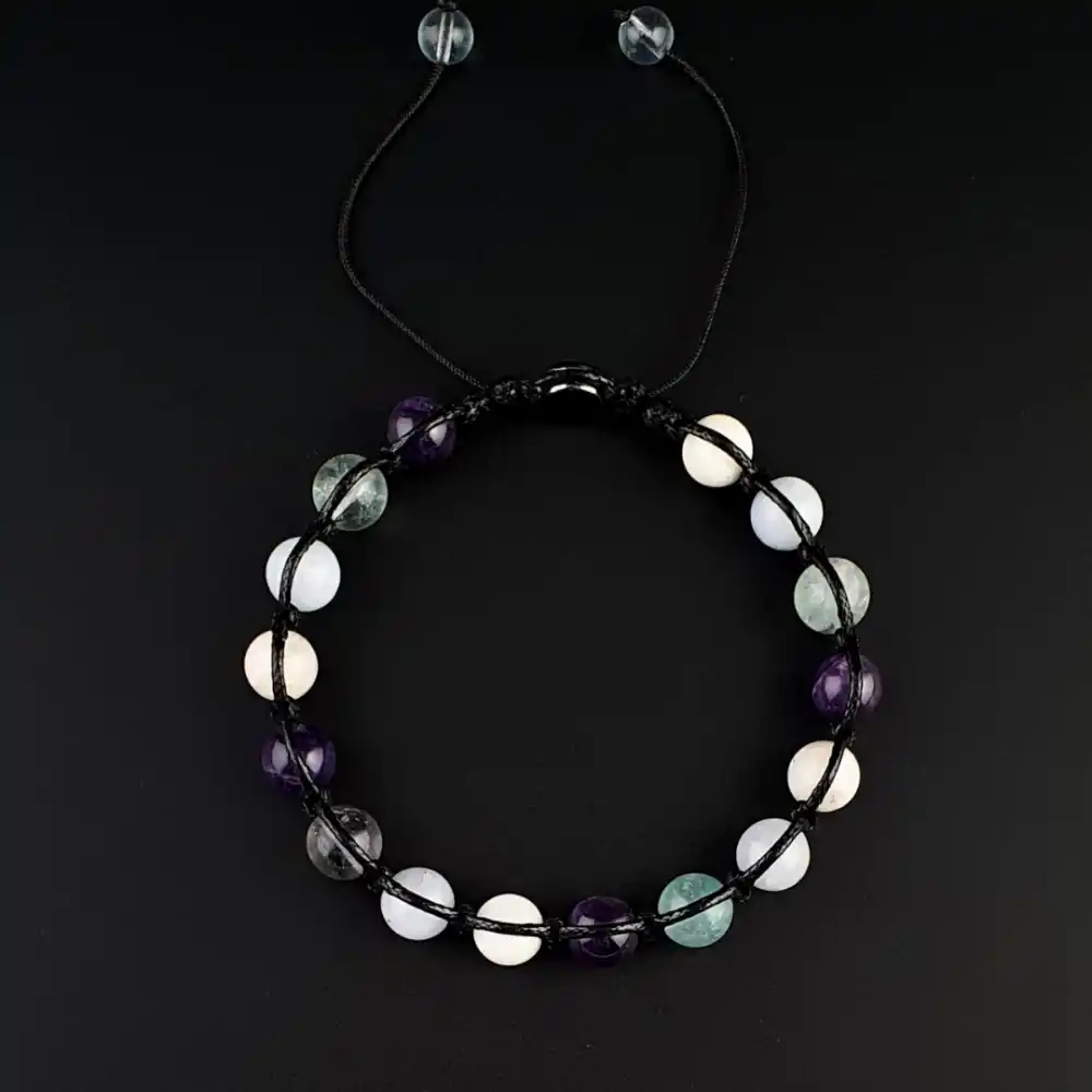 Balık Burcu Makrome Bileklik