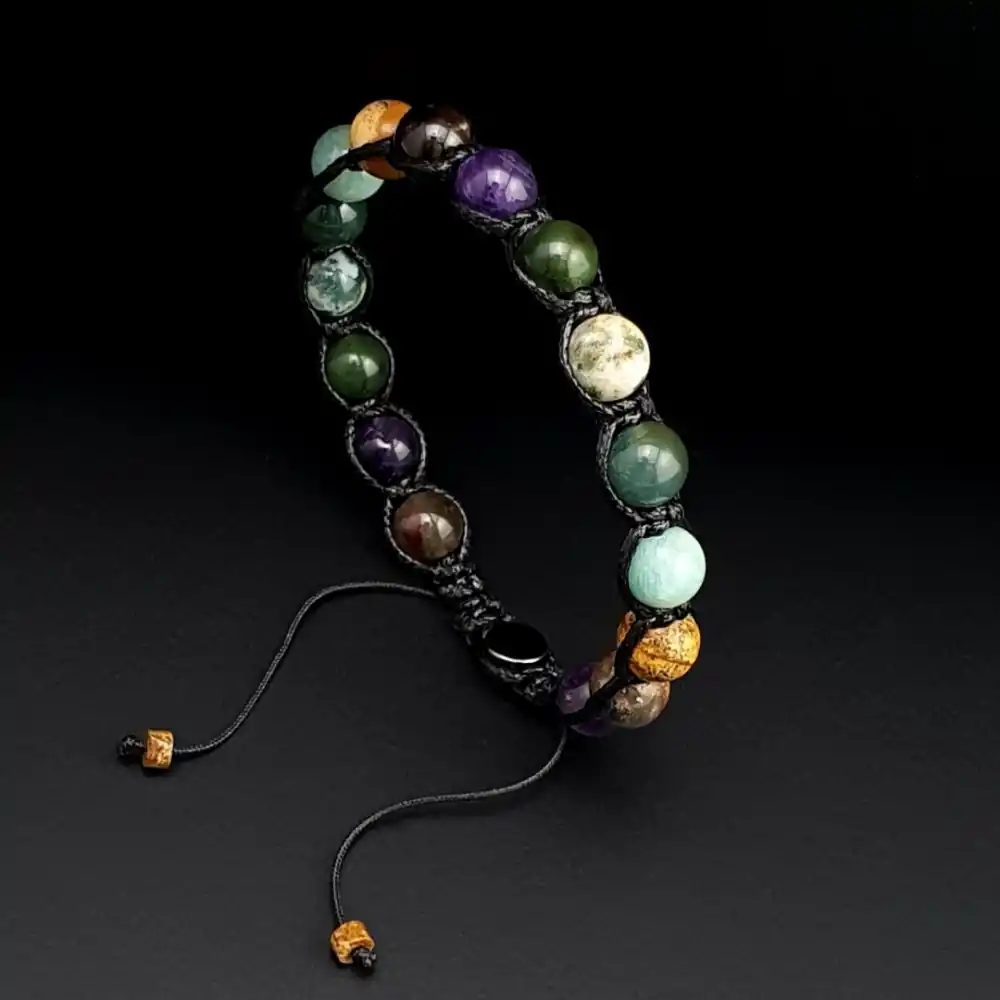 Başak Burcu Makrome Bileklik