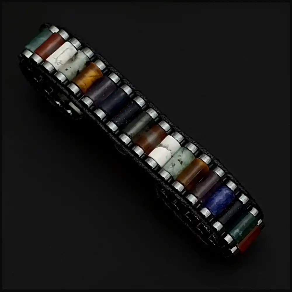 Galaksi Silindir Bileklik ve Kolye Set