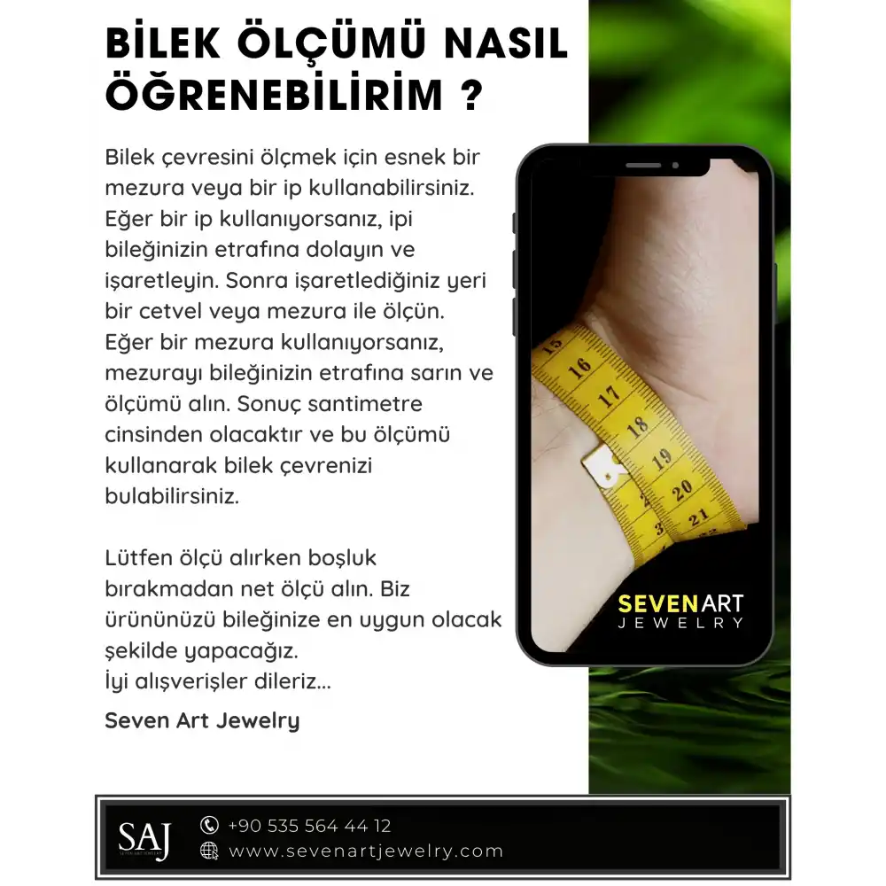 Havlit Slim Silindir Bileklik