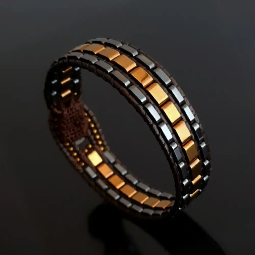 Hematit Taşı Kahverengi Tarz Bileklik