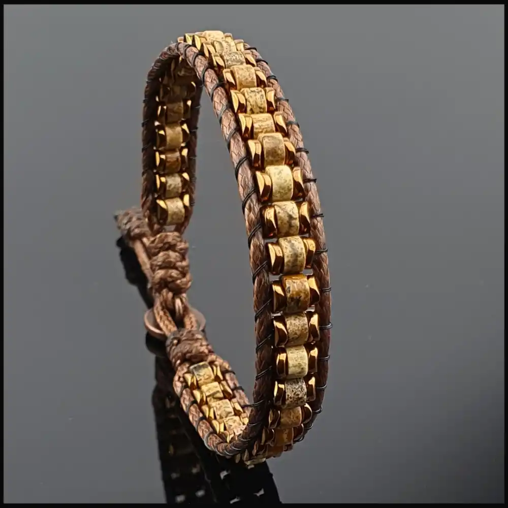 Jasper Slim Silindir Bileklik