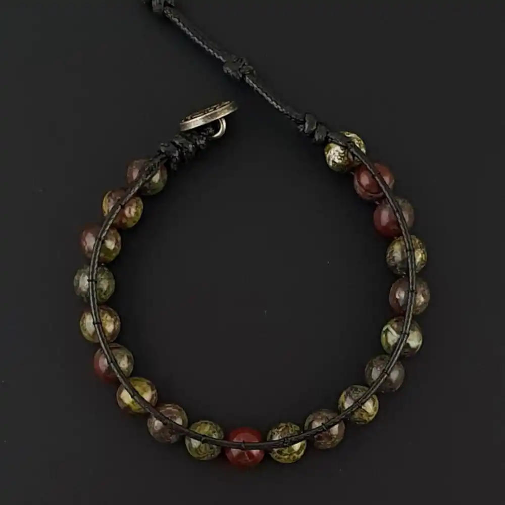 Kan Taşı Küre Bileklik