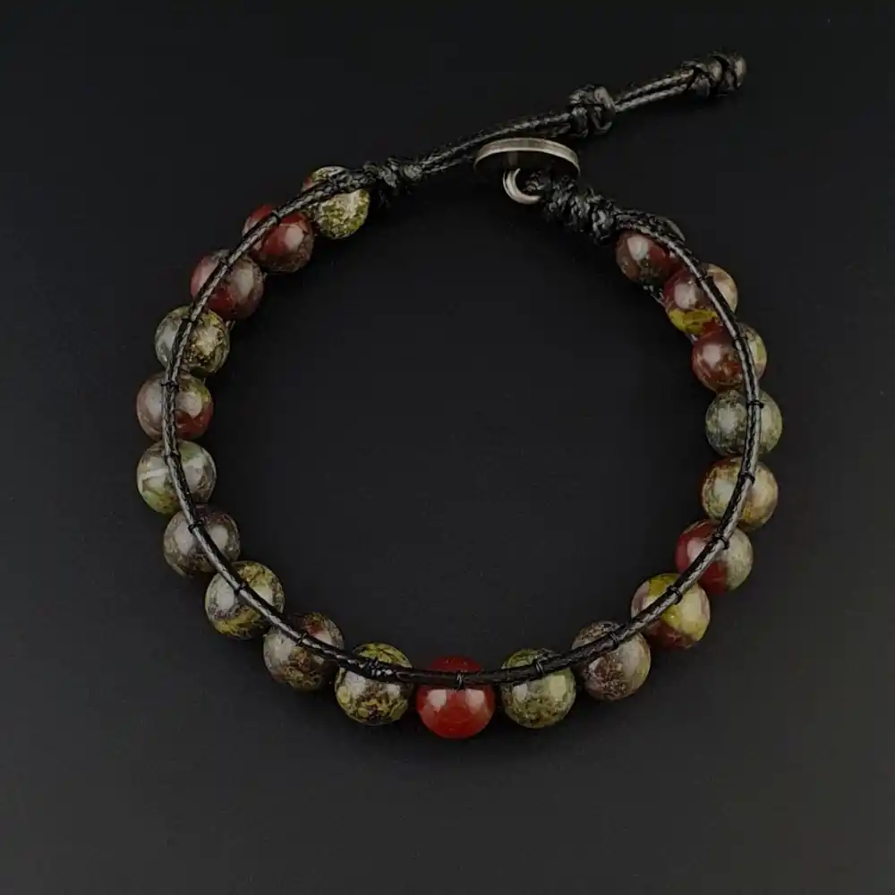 Kan Taşı Küre Bileklik