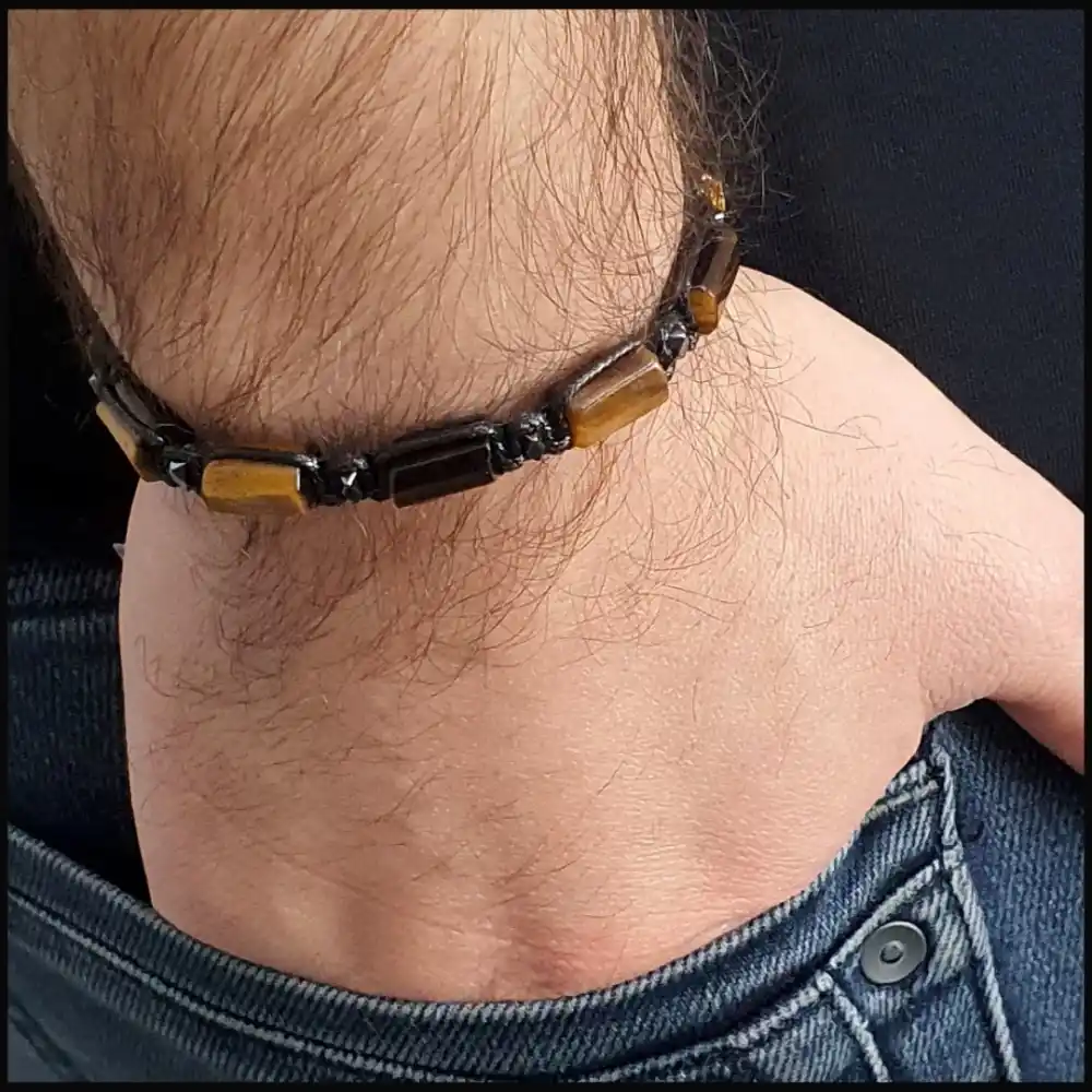 Kaplan Gözü Basic Bileklik 8x11mm Ayarlanabilir