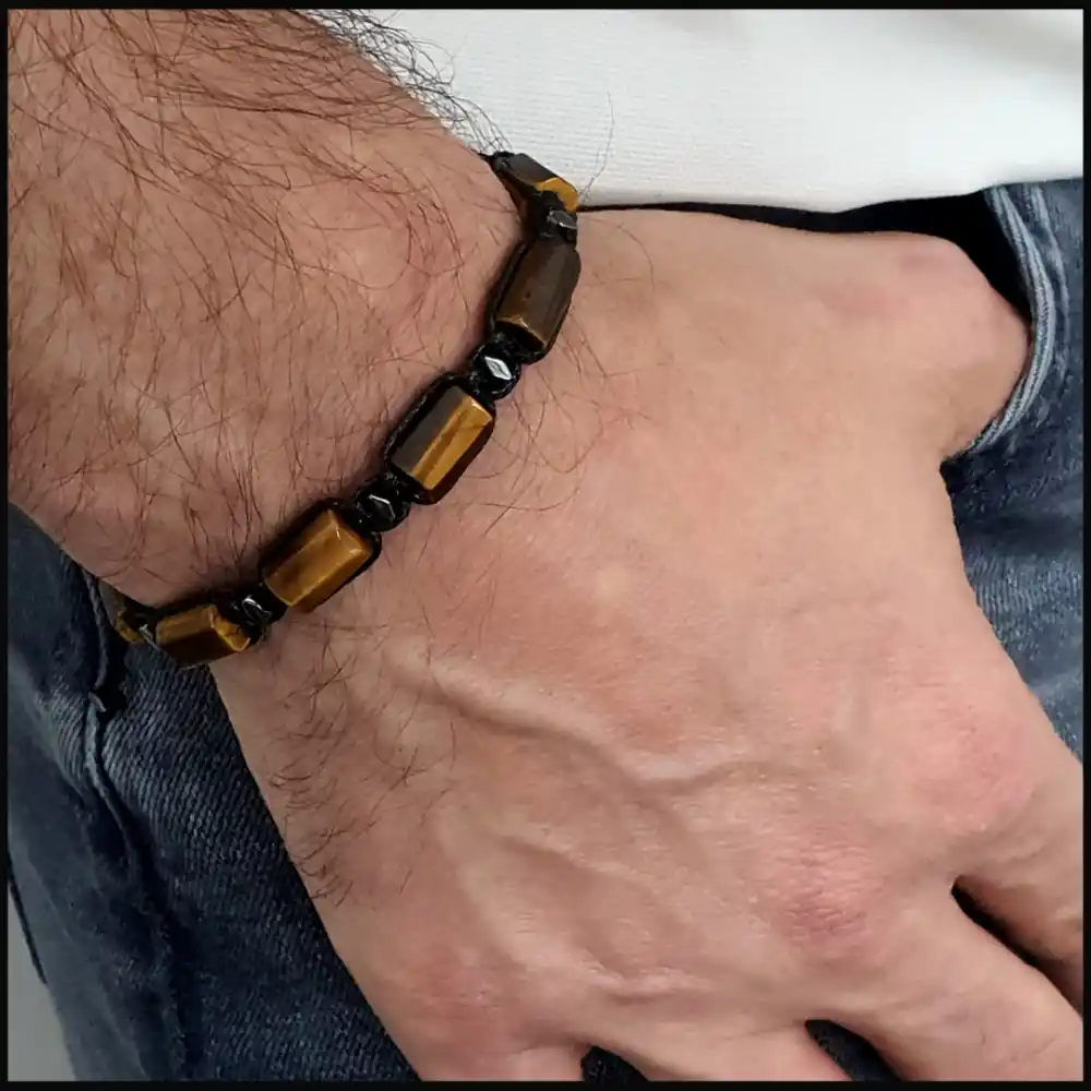 Kaplan Gözü Basic Bileklik 8x11mm Ayarlanabilir