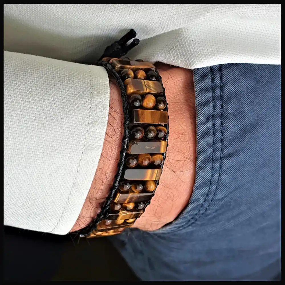 Kaplan Gözü Piyano Bileklik