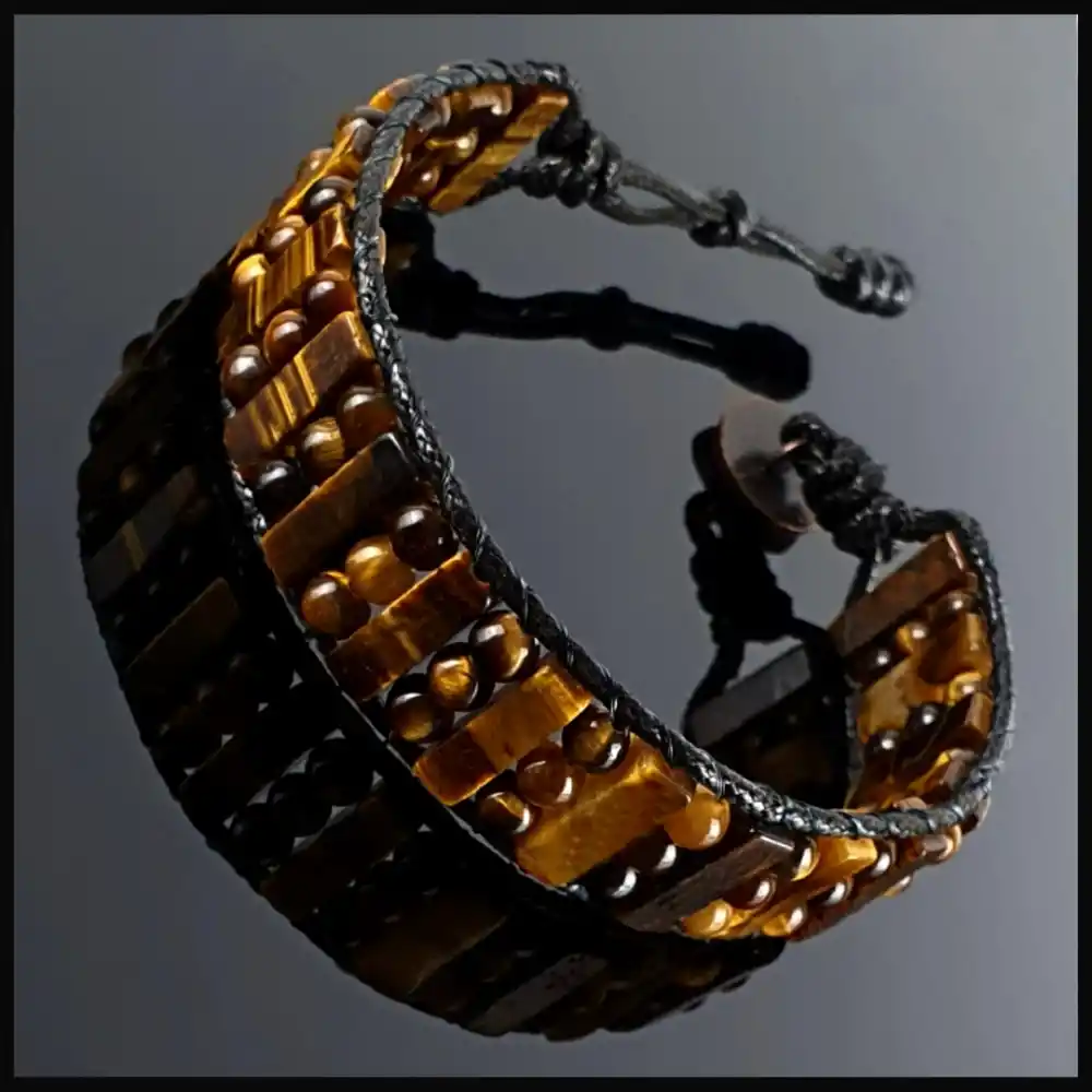 Kaplan Gözü Piyano Bileklik