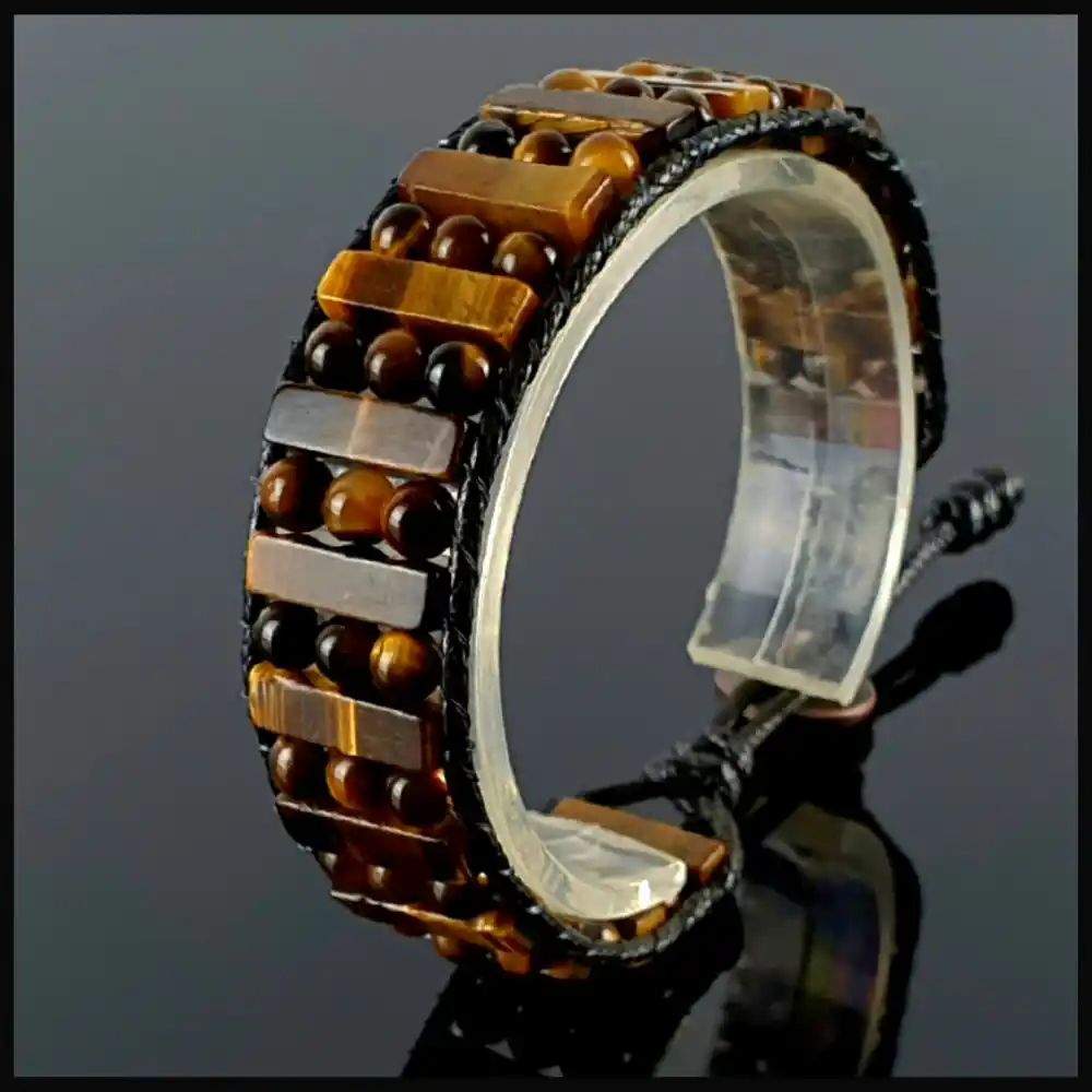 Kaplan Gözü Piyano Bileklik