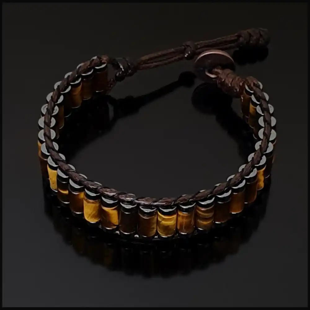 Kaplan Gözü Silindir Bileklik