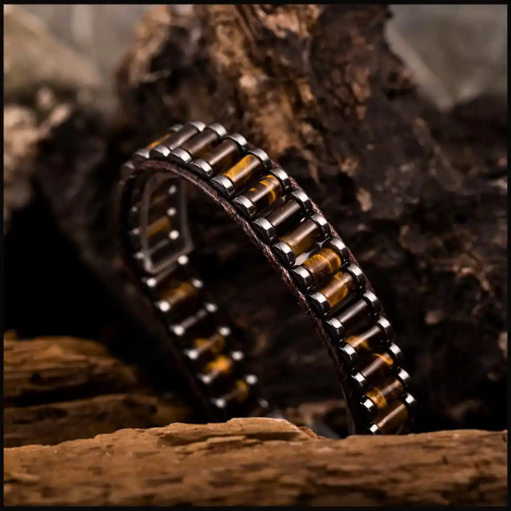 Kaplan Gözü Silindir Bileklik