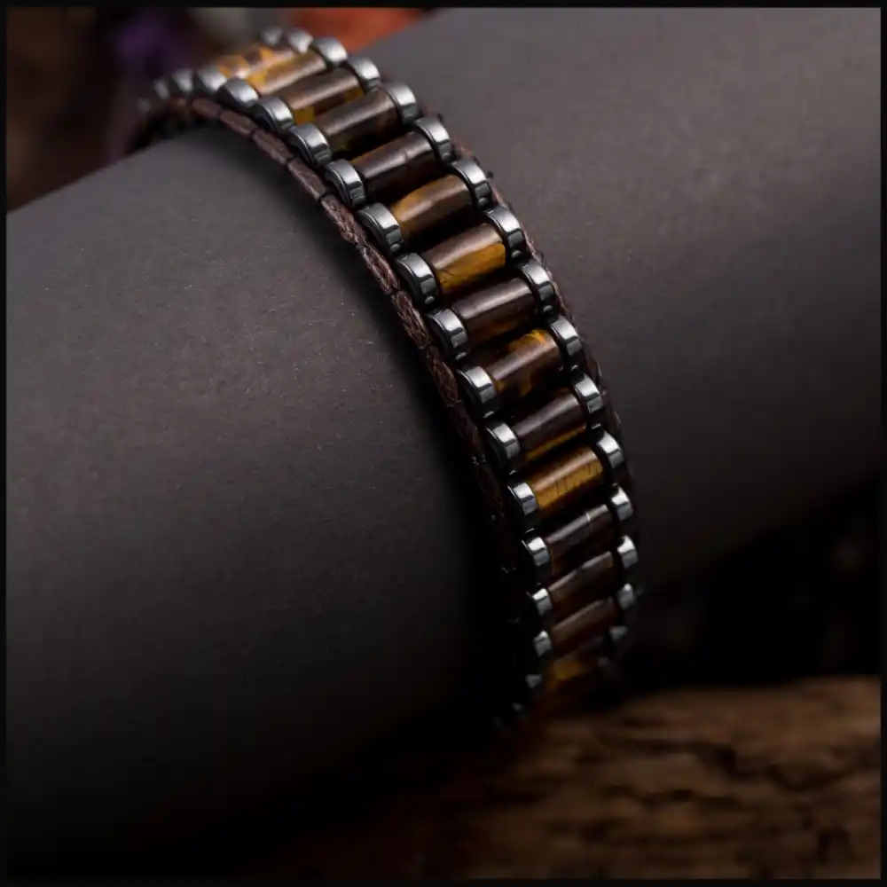 Kaplan Gözü Silindir Bileklik