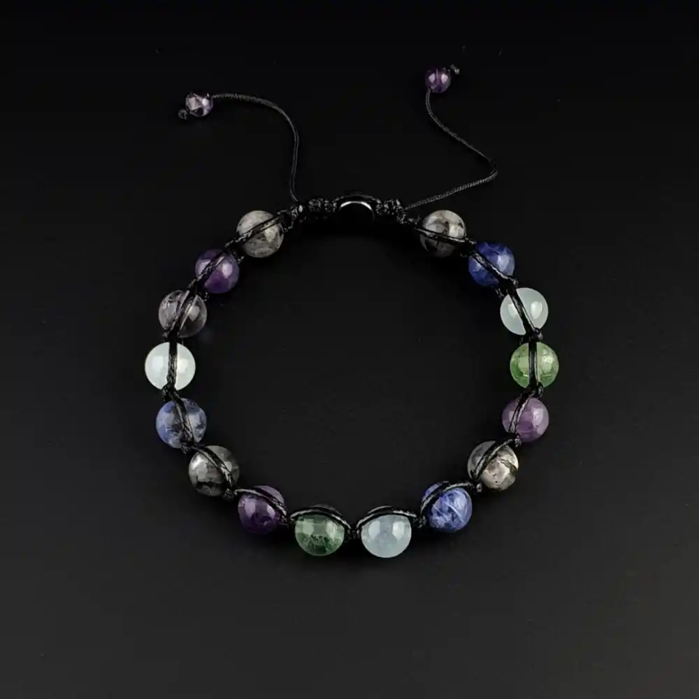 Kova Burcu Makrome Bileklik