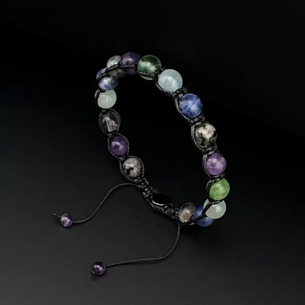 Kova Burcu Makrome Bileklik