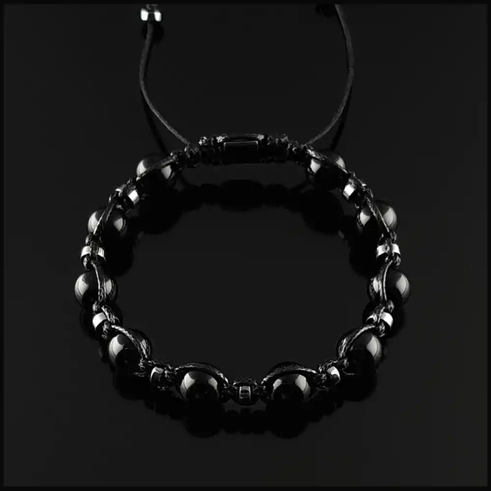 Küre Akik Makrome Bileklik