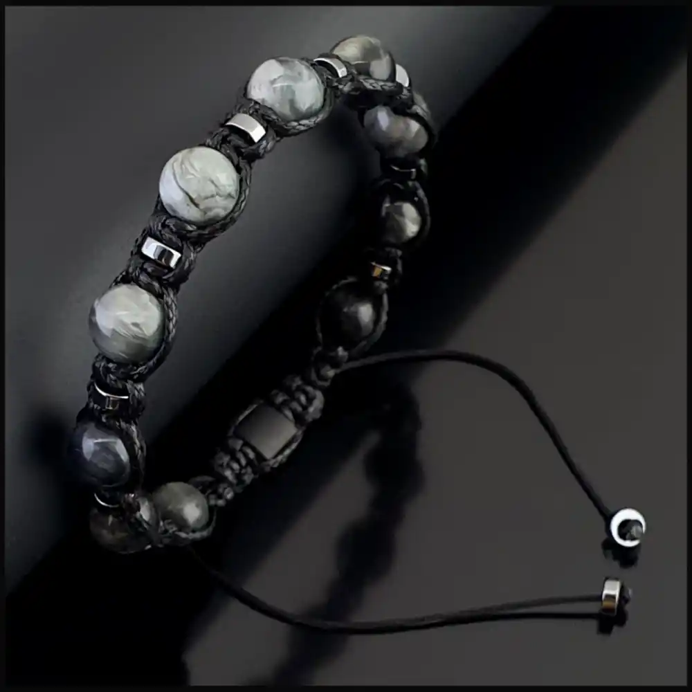 Küre Kartal Gözü Makrome Bileklik