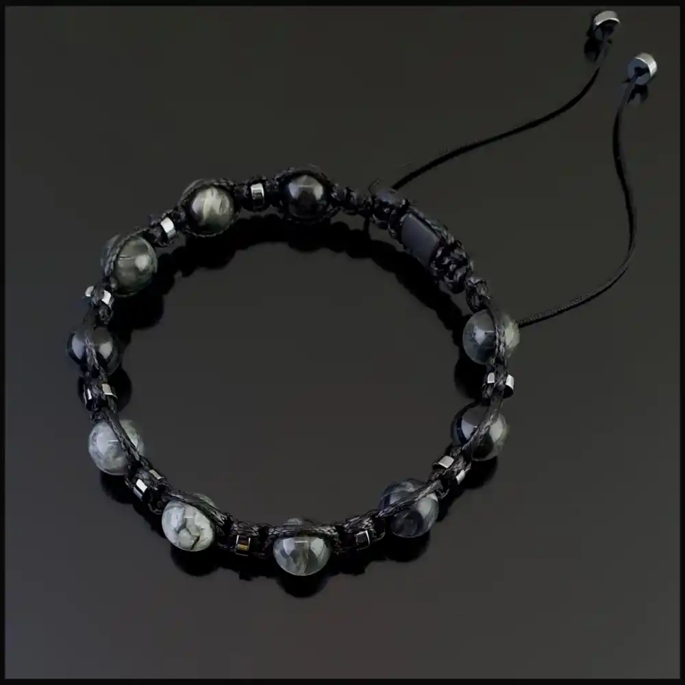 Küre Kartal Gözü Makrome Bileklik