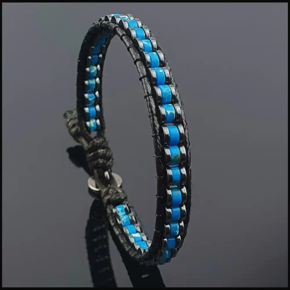 Mavi Varisit Slim Silindir Bileklik