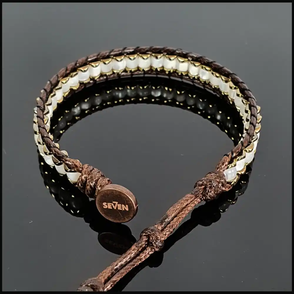 Sedef Slim Silindir Bileklik