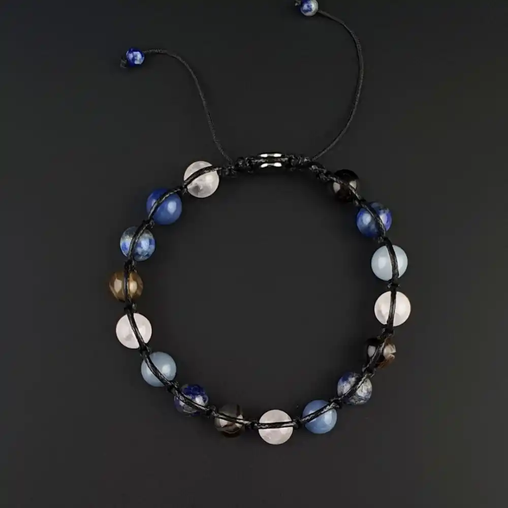 Terazi Burcu Makrome Bileklik