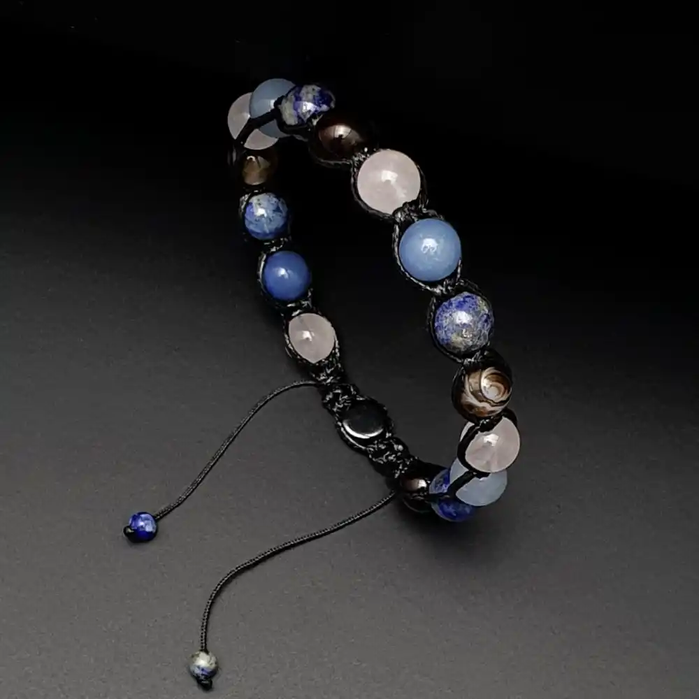 Terazi Burcu Makrome Bileklik