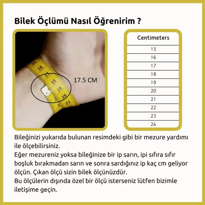 Akuamarin Köşeli Silindir Bileklik