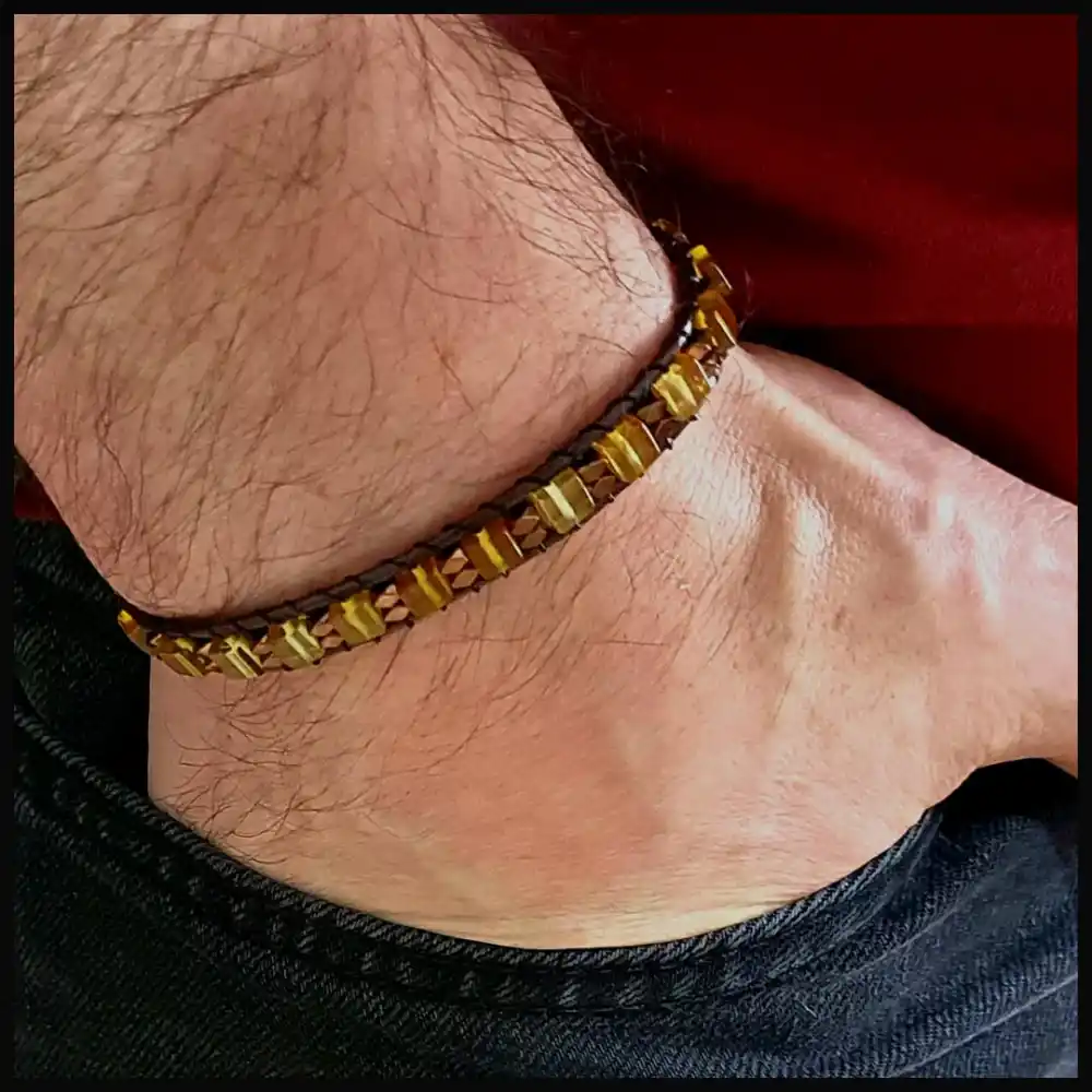 Kehribar Slim Bileklik