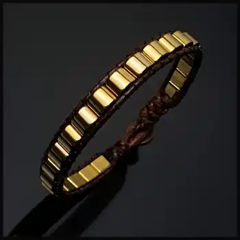 Hematit Altın Renk Bileklik