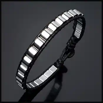 Hematit Gümüş Renk Bileklik