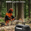 GoboEnergy P3200 2048Wh LiFePO4 3200W Max. Taşınabilir Güç İstasyonu,Güç Kaynağı