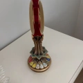osmanlı turalı işlemeli türk bayrağı