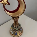 osmanlı turalı işlemeli türk bayrağı