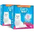 Cats Way Box Bebek Pudrası Kokulu Kedi Kumu 10L x 2 Adet