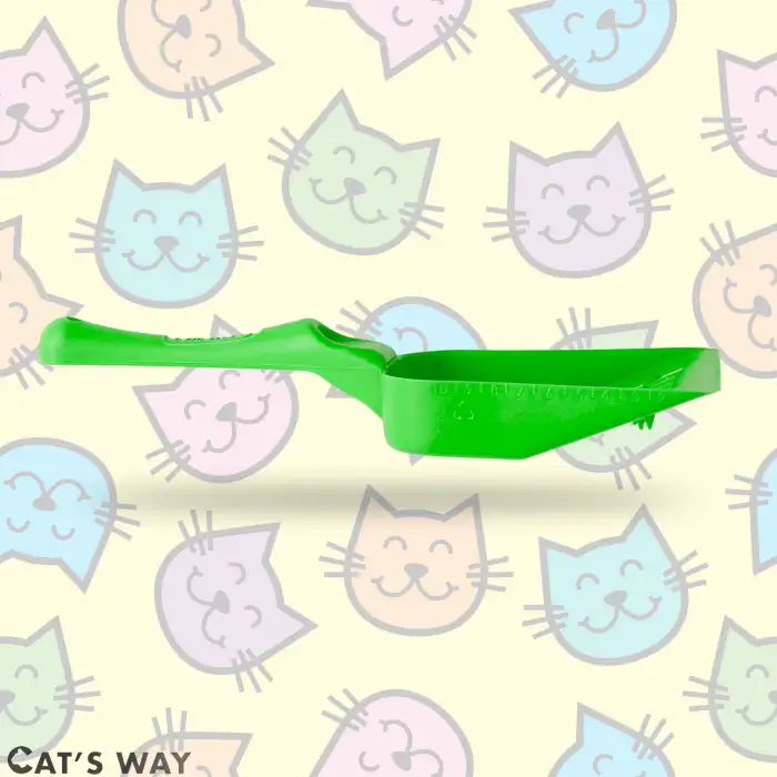 Yeşil Cats Way Kedi Kumu Küreği
