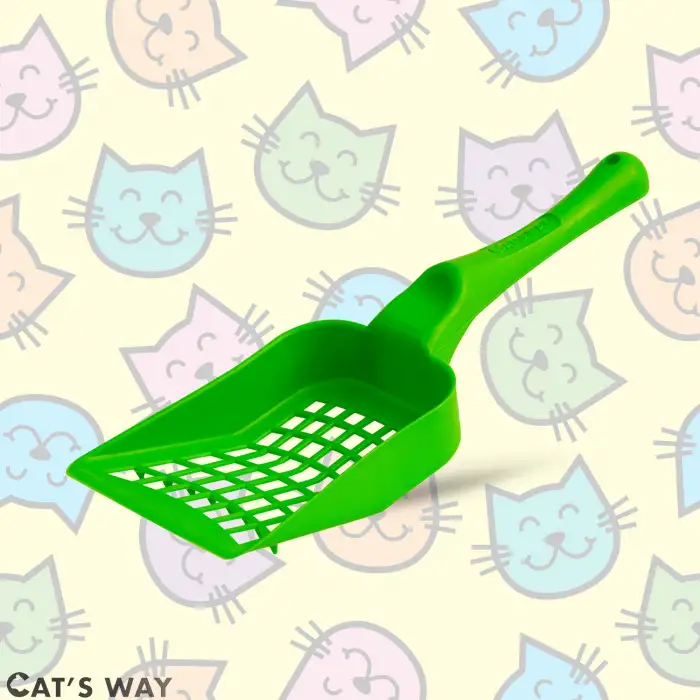 Yeşil Cats Way Kedi Kumu Küreği