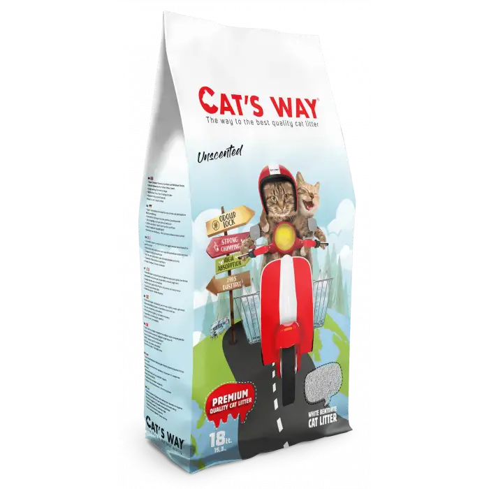 Cats Way Kokusuz Kedi Kumu 18L x 1 Adet