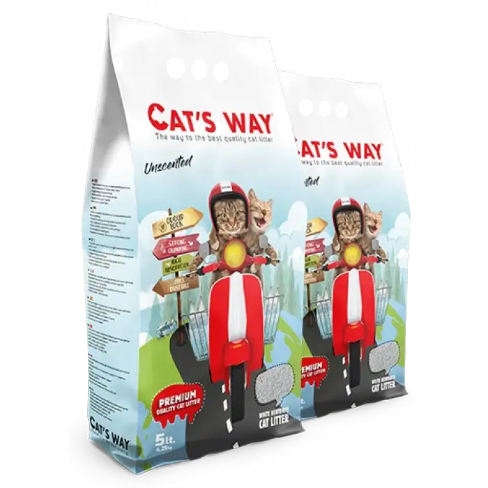 Cats Way Kokusuz Kedi Kumu 5L x 2 Adet