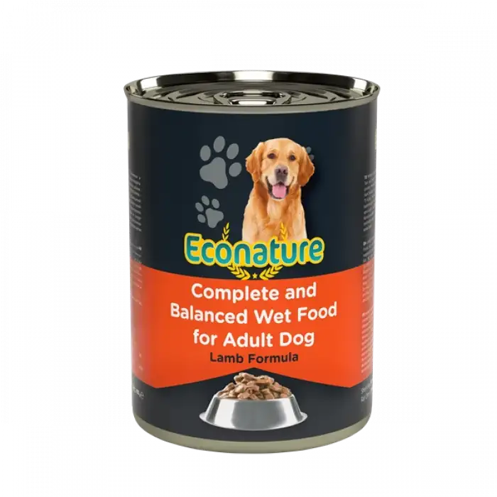 Econature Yetişkin Yaş Köpek Maması Kuzu Etli 400GR