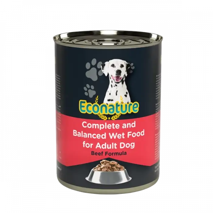 Econature Yetişkin Yaş Köpek Maması Sığır Etli 400GR
