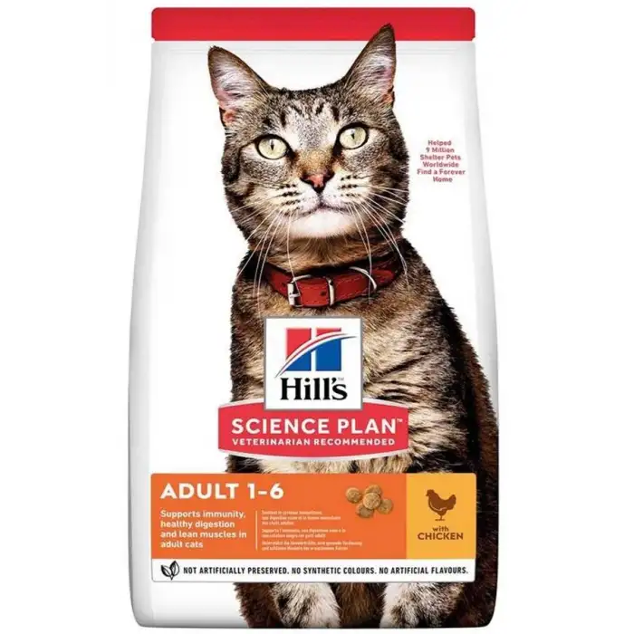 Hills Tavuklu Yetişkin Kedi Maması 10 KG