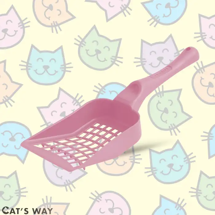 Pembe Cats Way Kedi Kumu Küreği