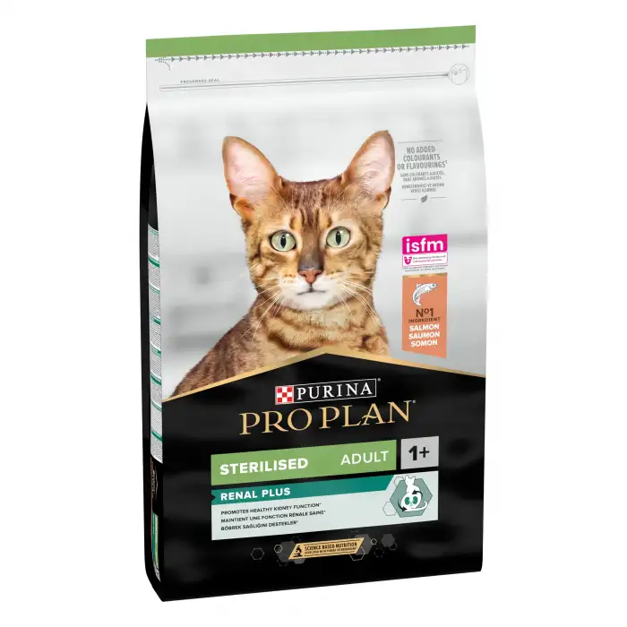 Pro Plan Renal Plus Yetişkin Kısır Kedi Maması Somonlu 10 Kg