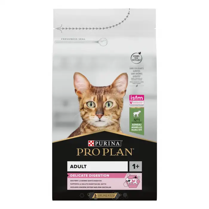 Pro Plan Delicate Digestion Yetişkin Kedi Maması Kuzu Etli 1.5 Kg