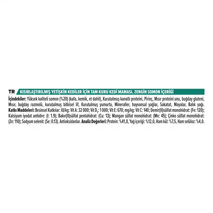 Pro Plan Renal Plus Yetişkin Kedi Maması Somonlu 1,5 Kg