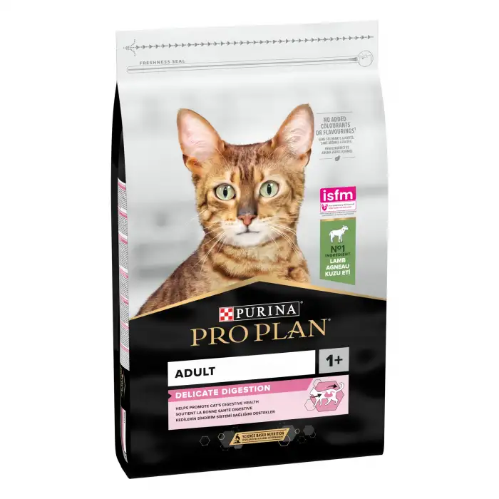 Pro Plan Delicate Digestion Yetişkin Kedi Maması Kuzu Etli 10 Kg