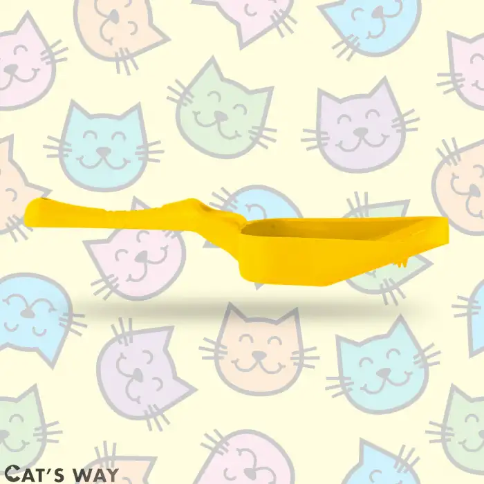 Sarı Cats Way Kedi Kumu Küreği