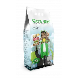 Cats Way Aloe Vera Kokulu Kedi Kumu 10L x 1 Adet