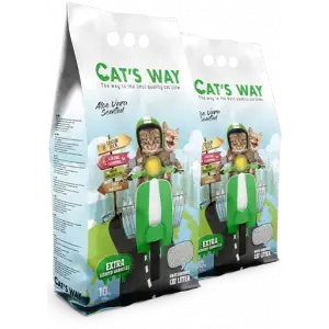 Cats Way Aloe Vera Kokulu Kedi Kumu 10L x 2 Adet